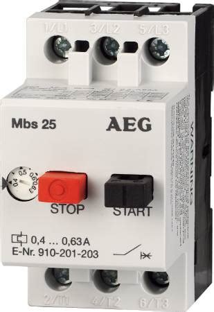 aeg mbs25 starter manual